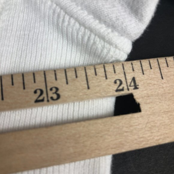 VTG Champion Reverse Weave Sweatshirt Women's Extra Extra Large White Crewneck - Picture 12 of 12